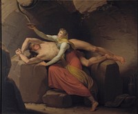 Loki and Sigyn by C.W. Eckersberg