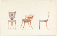 Designs for Three Chairs