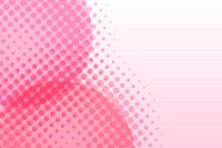 Pink background, gradient spotted design