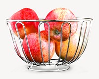Apple fruit image on white