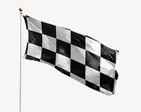 Checkered flag isolated design