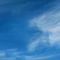 Blue sky background, blank space design