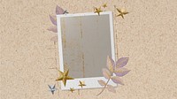 Desktop wallpaper aesthetic vintage instant film frame