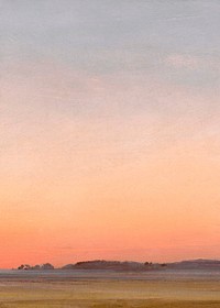 Sunset sky background, aesthetic nature