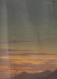 Sunset sky landscape background