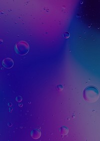 Neon purple bubble background, gradient aesthetic design