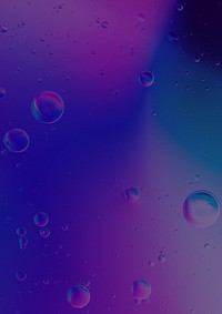 Neon purple bubble background, gradient aesthetic design