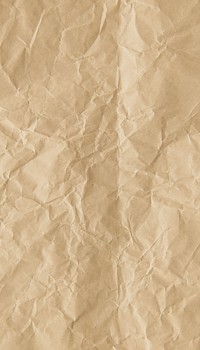 Brown crumpled paper iPhone wallpaper