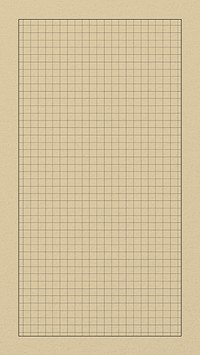 Brown cutting mat iPhone wallpaper, grid patterned design