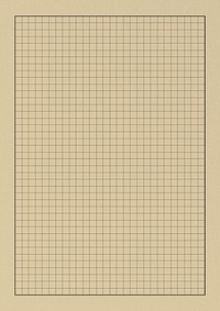 Brown cutting mat background, grid patterned design