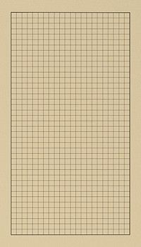 Brown cutting mat iPhone wallpaper, grid patterned design