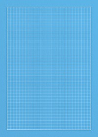 Blue cutting mat background, grid patterned design