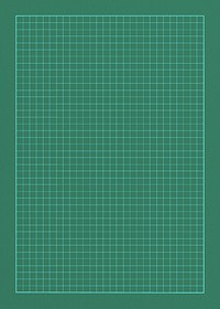 Green cutting mat background, grid patterned design