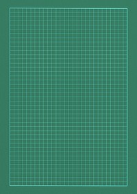 Green cutting mat background, grid patterned design