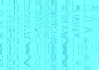 Abstract VHS glitch background, blue design