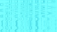 Abstract VHS glitch background, blue design