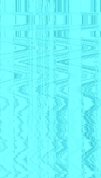 Abstract VHS glitch iPhone wallpaper, blue design