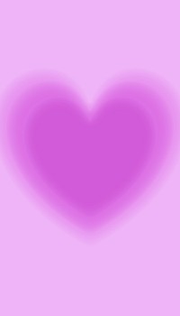 Pink heart aura iPhone wallpaper, aesthetic background