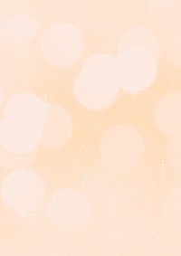 Pastel orange bokeh background