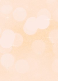 Pastel orange bokeh background