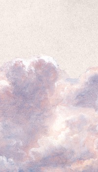 Aesthetic cloudscape iPhone wallpaper, dreamy background