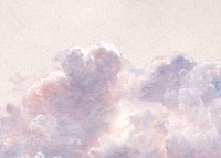 Aesthetic cloudscape background, dreamy illustration