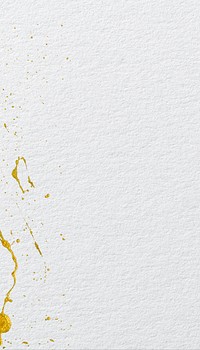 White textured iPhone wallpaper, gold splash border