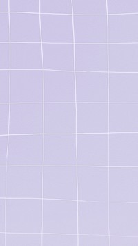 Pastel purple grid mobile wallpaper