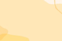 Pastel yellow background, organic shapes border