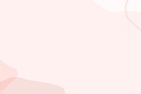 Pastel pink background, organic shapes border