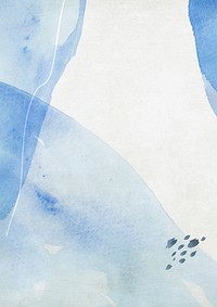 Blue watercolor stain background