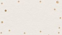 Beige textured background, gold glitter border