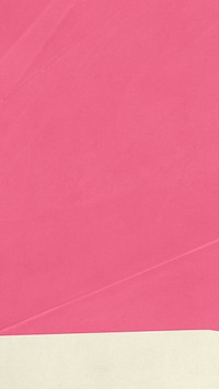 Pink paper textured iPhone wallpaper, beige border