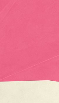 Pink paper textured iPhone wallpaper, beige border