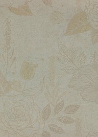 Vintage flower illustration background