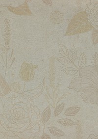 Vintage flower illustration background