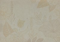 Vintage flower illustration background