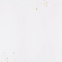 White paper textured background, gold splash border