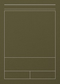 Line table frame background, dark green design