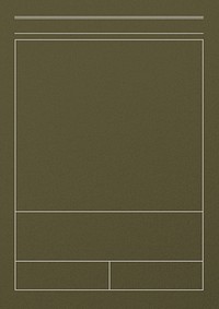 Line table frame background, dark green design