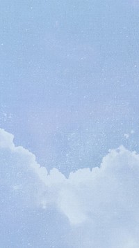 Aesthetic blue sky iPhone wallpaper