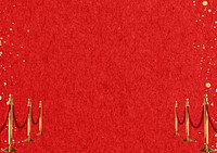 Red gold barricade background