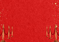 Red gold barricade background