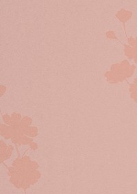 Pink textured background, flower shadow border