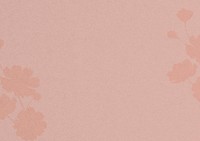 Pink textured background, flower shadow border