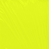 Bright lime yellow background, plastic wrap texture
