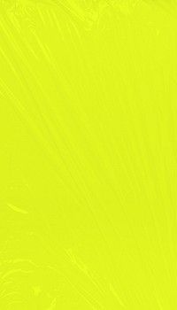 Bright lime yellow iPhone wallpaper, plastic wrap texture