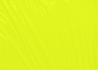 Bright lime yellow background, plastic wrap texture