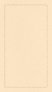 Dotted line frame iPhone wallpaper, beige design