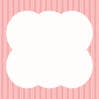 Pink striped frame background